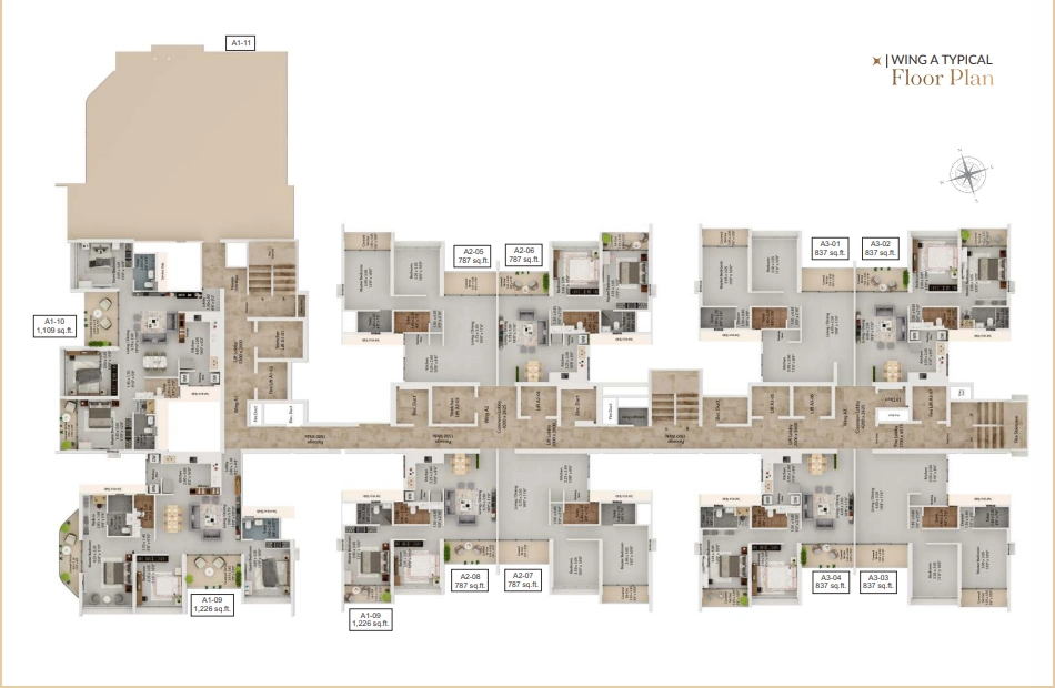 Typical Floor Plate Layout